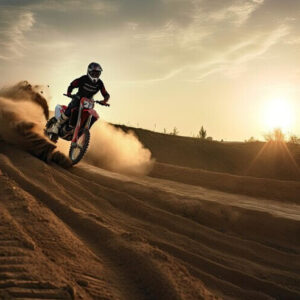 A versatilidade das motos off-road em diferentes terrenos